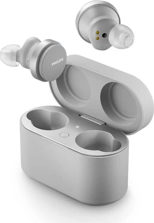 Kufje Philips TAT8506WT/00, True Wireless, ANC, të bardha