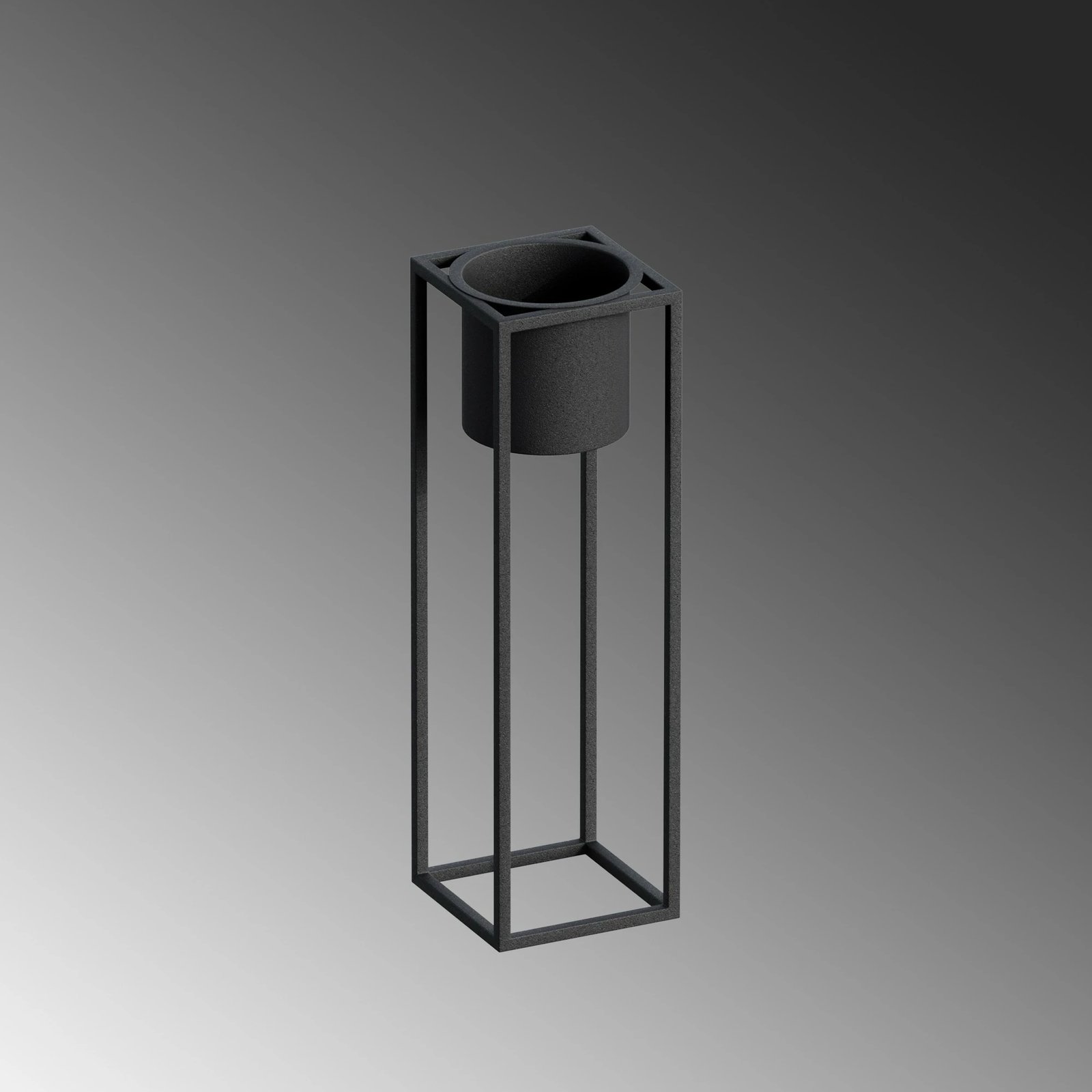 Vazo dekorative Aberto Design, GED-023, metal i zi