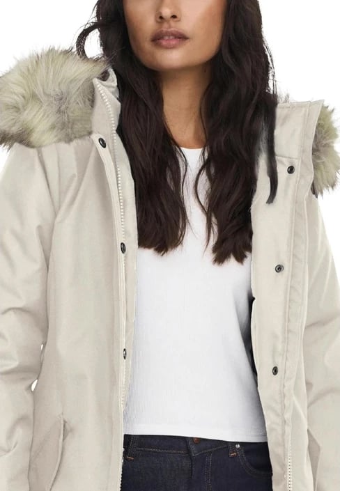Jakne Only femra, beige