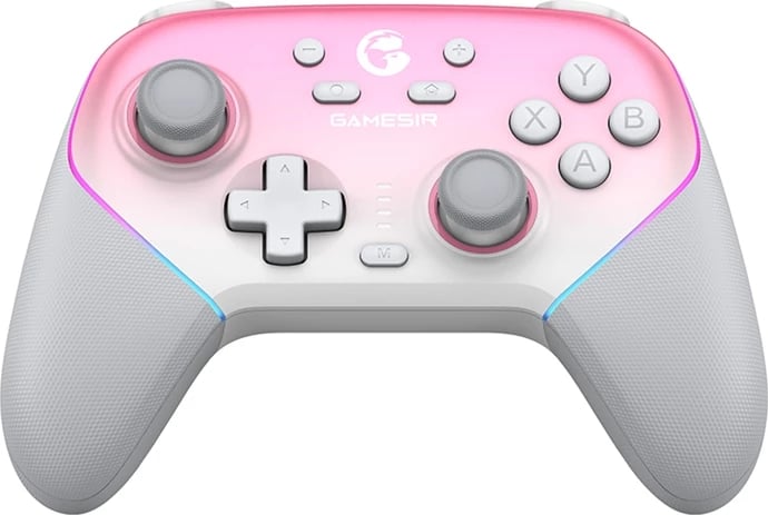 Kontrollues wireless GameSir SuperNova T4n Pro, për PC/Nintendo Switch/iOS/Android, 1000 mAh, Rozë