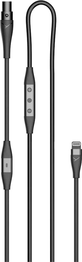 Kabllo Beyerdynamic PRO X lightning, Apple Lightning në Mini XLR, 1.6 m, e zezë