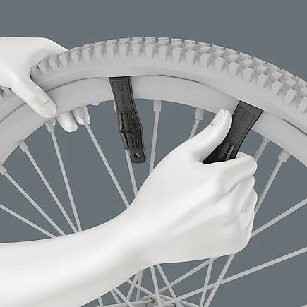 Set veglash biçiklete Wera Bicycle Set 13, 2 copë, e zezë