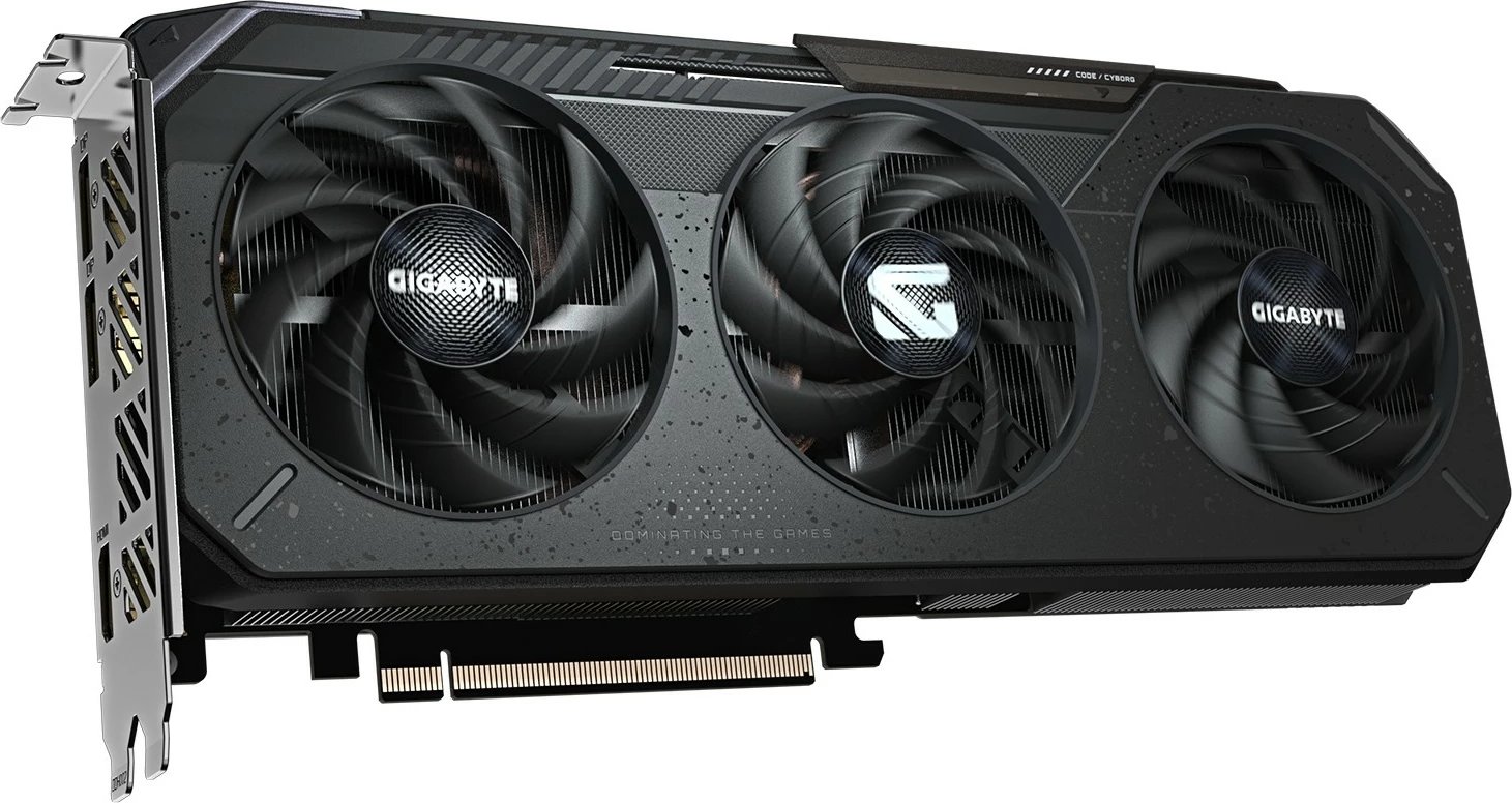 Kartelë grafike Gigabyte RX 9060 XT Gaming OC 16GB GDDR6, 3 fan, e zezë