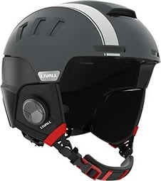 Helmetë ski Livall RS1 Bluetooth PTT Alert SOS, Gri | M