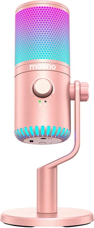 Mikrofon Maono DM30RGB, RGB, Cardioid, USB-C/3.5mm, Rozë