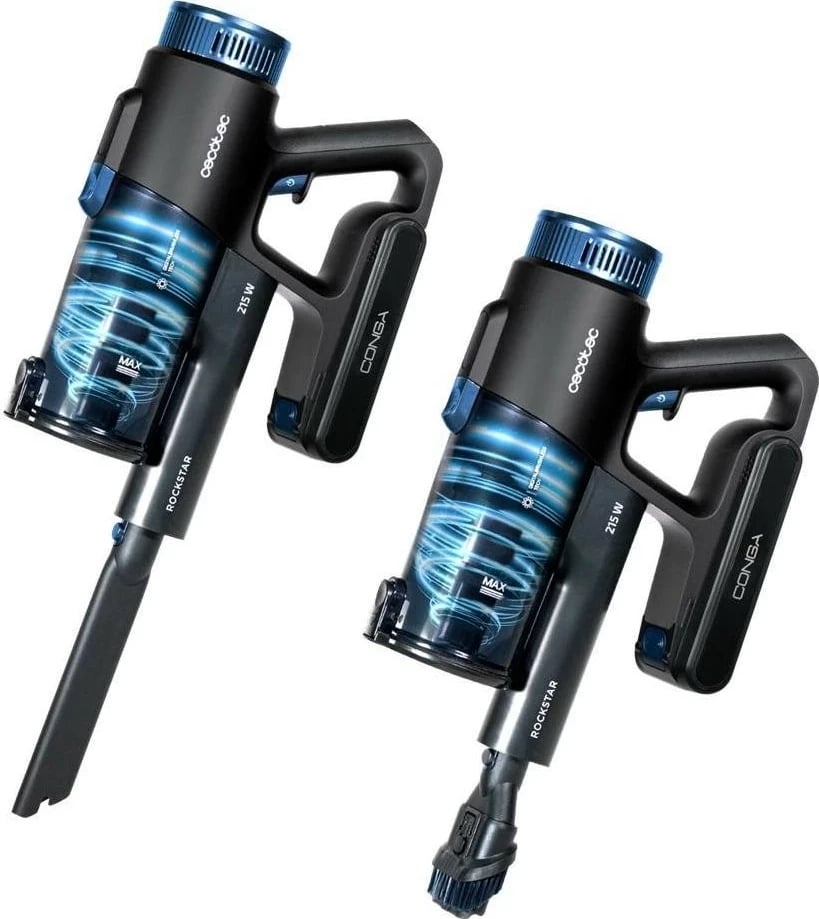 Kasë fshesë Cecotec Conga Rockstar 1500 Ray Pure, 212W, 45min, e zezë