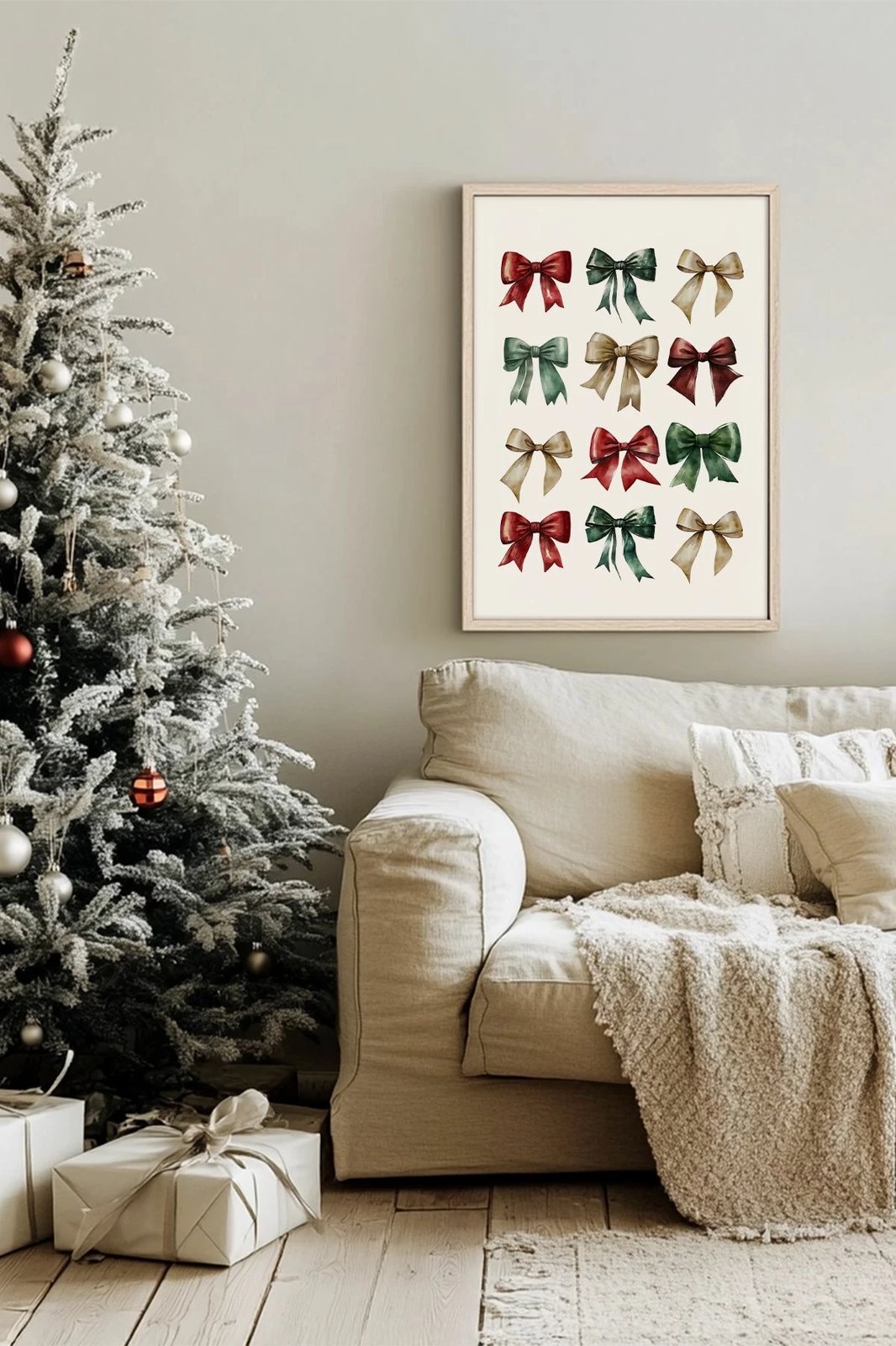 Pikturë dekorative me kornizë, shumëngjyrëshe, Wallity, Nwyearsngmdl18