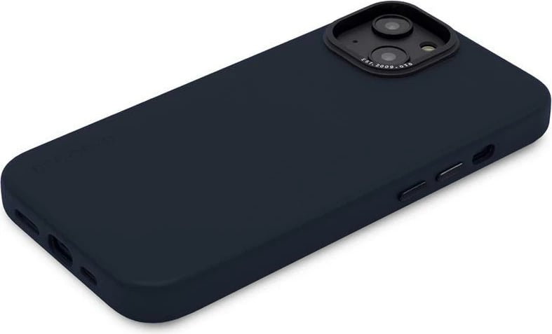Mbështjellës lëkure Decoded me MagSafe për iPhone 14 Plus, blu e errët