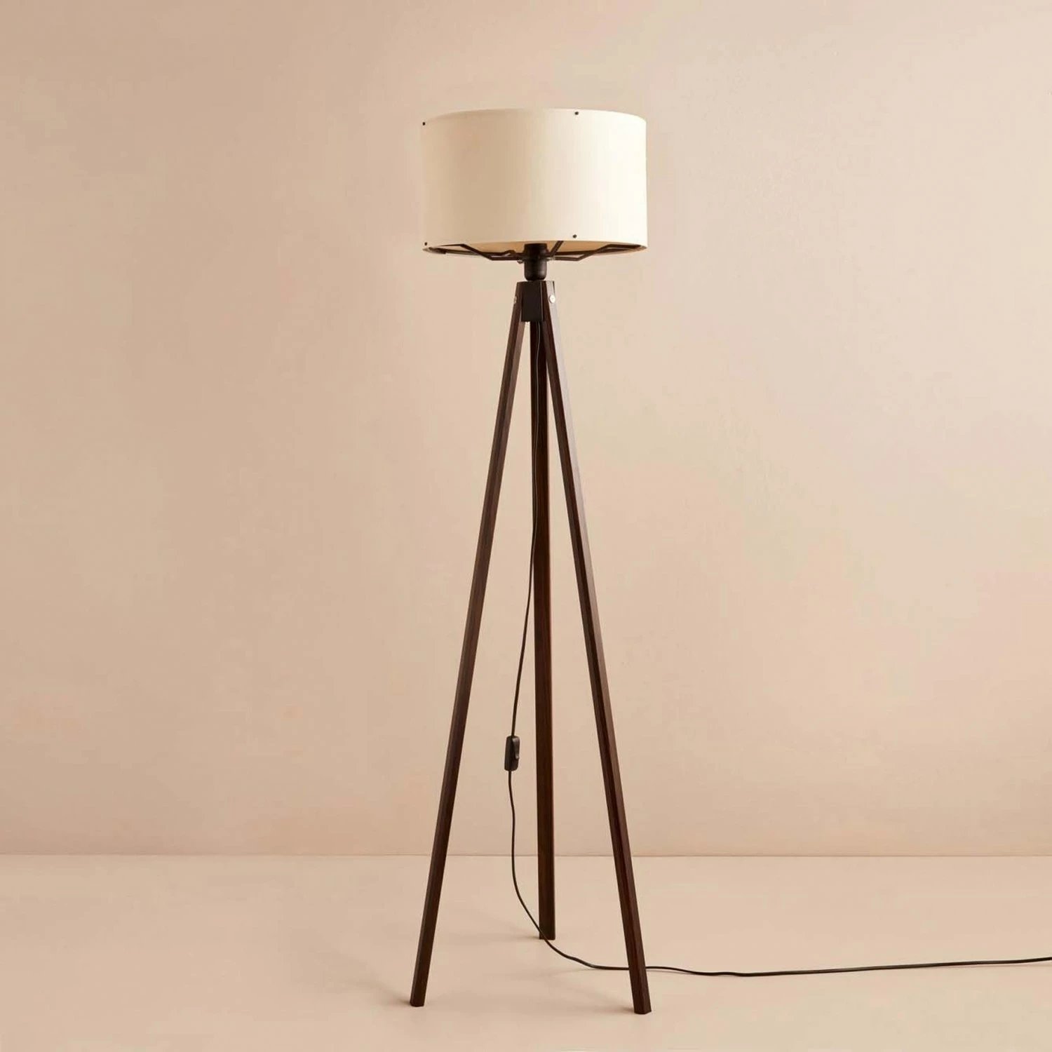 Llambë dyshemeje Opviq, AYD-3451, e bardhë dhe kafe