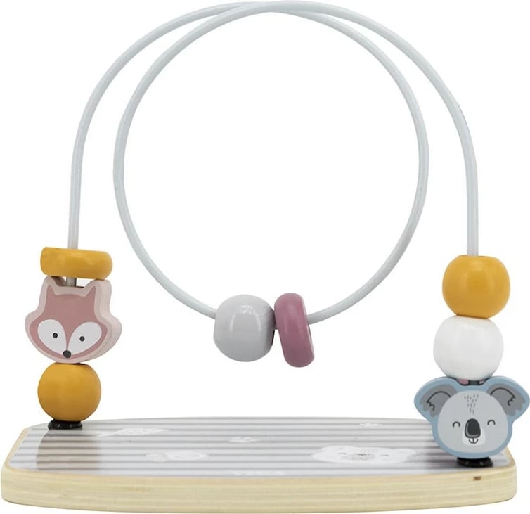 Labirint druri me rruaza, Viga Zoo, për 18m+, dimensione 186x132x185 mm, shumëngjyrësh