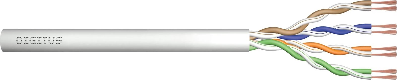 Kabllo rrjeti DIGITUS Cat5e U/UTP, 305m, Gri