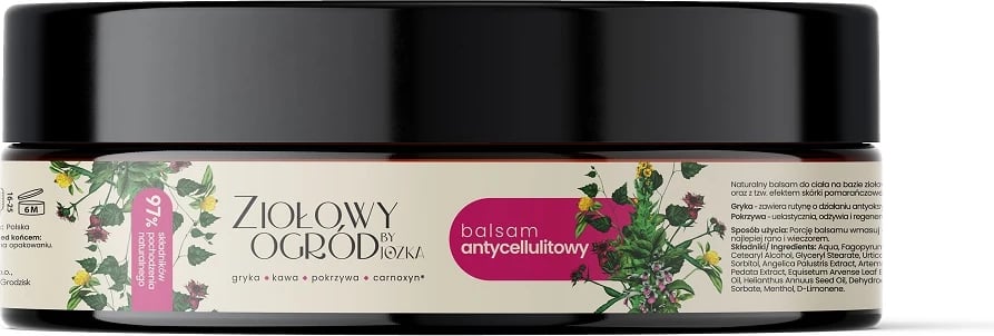 Balsam kundër celulitit për femra Jozka Herbal Garden 200ml
