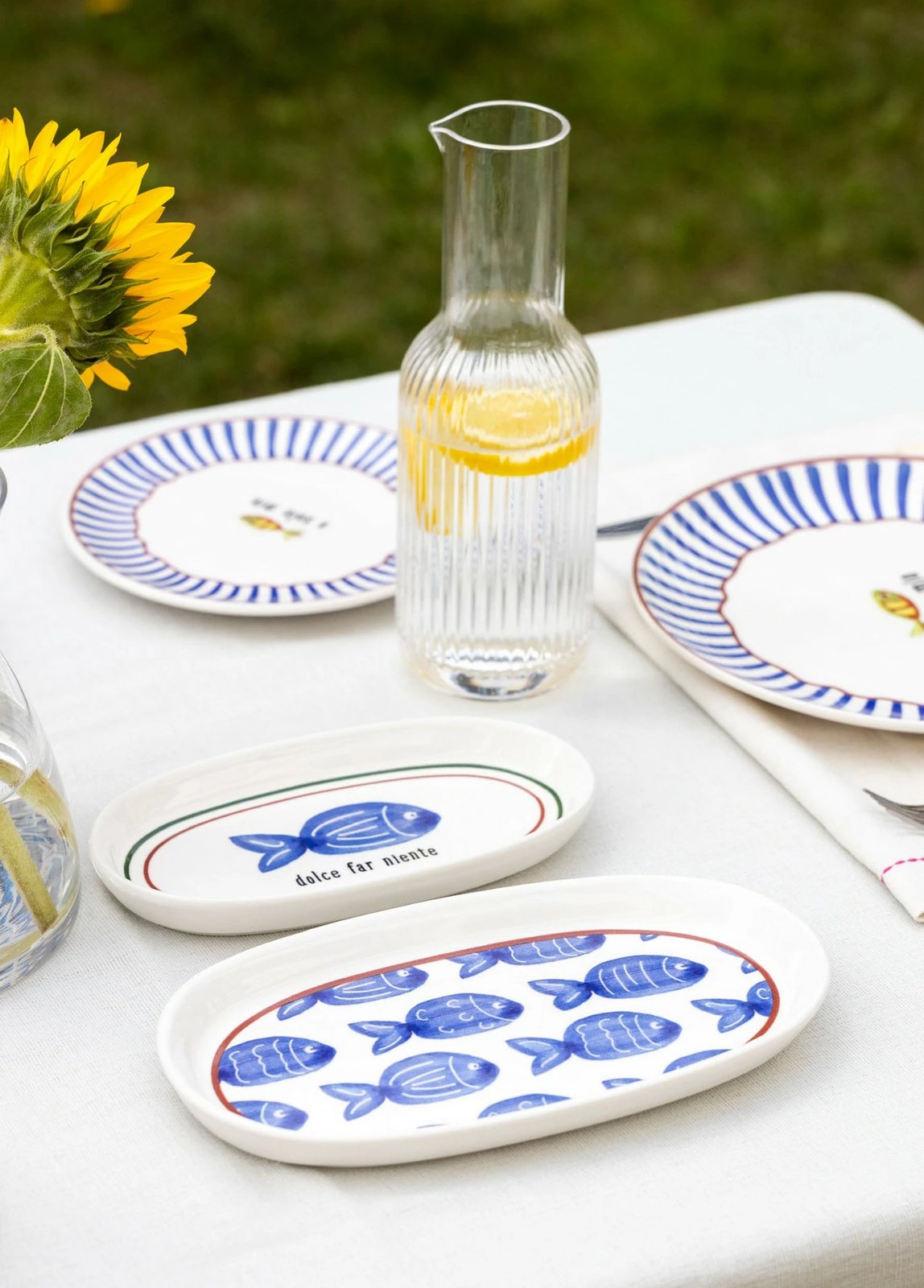 Set pjatash servirëse Hermia FSH0004, 21 x 12 x 2 cm, 2 copë