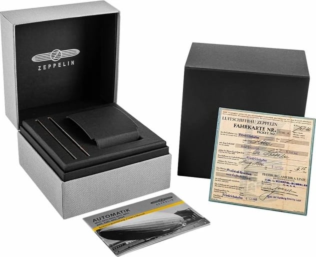 Orë dore për meshkuj Zeppelin, krem