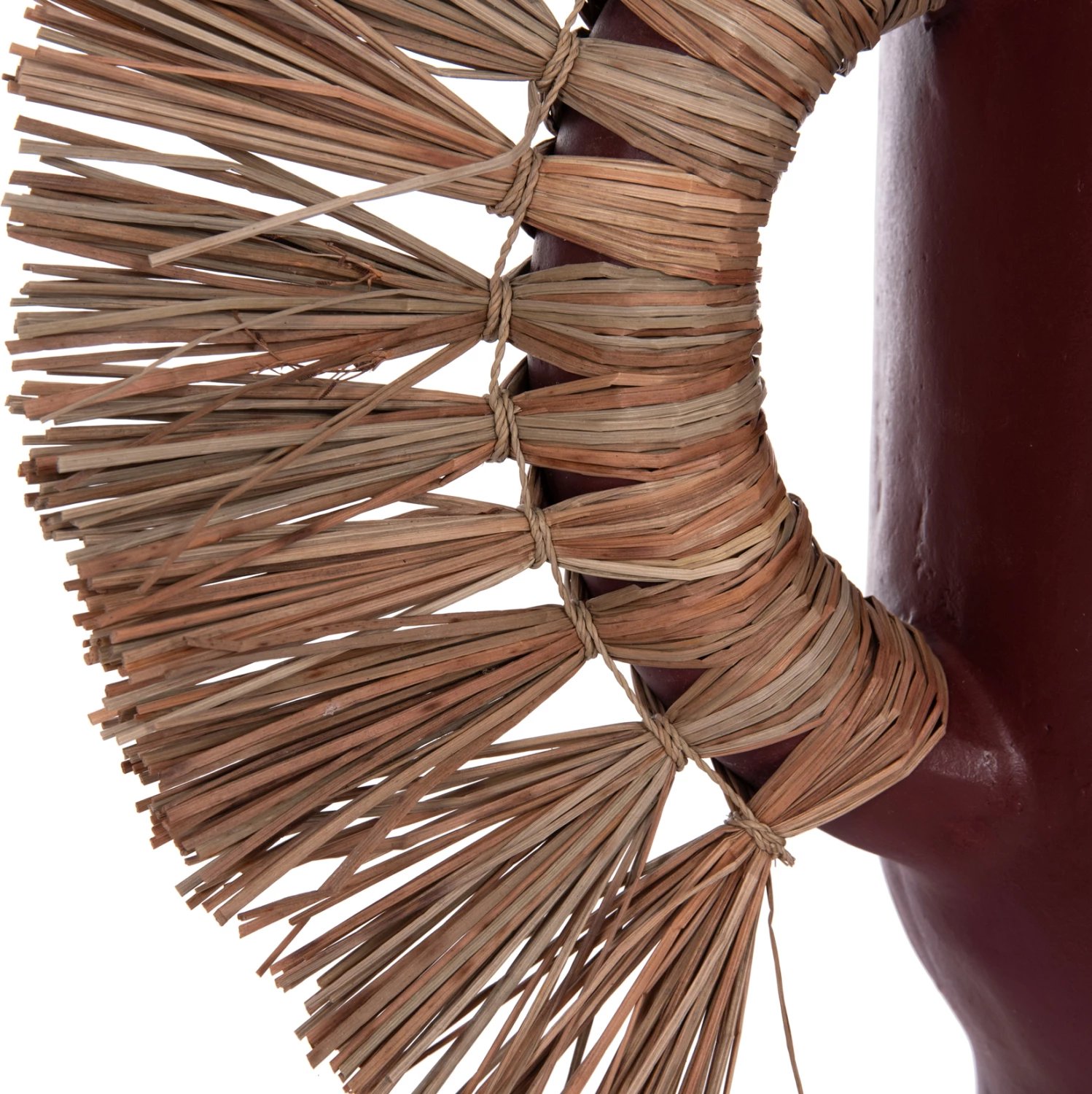 Vazo dekorative tavoline ALICA, terrakotë, ngjyrë maro, me bar të thatë, FH4668.06S, 55x19x34Hcm Vazo dekorative tavoline ALICA, terrakotë, ngjyrë maro, me bar të thatë, FH4668.06S, 55x19x34Hcm