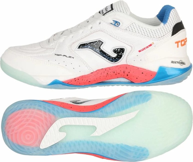 Atlete futsalli Joma për meshkuj/femra, të bardha Atlete futsalli Joma për meshkuj/femra, të bardha