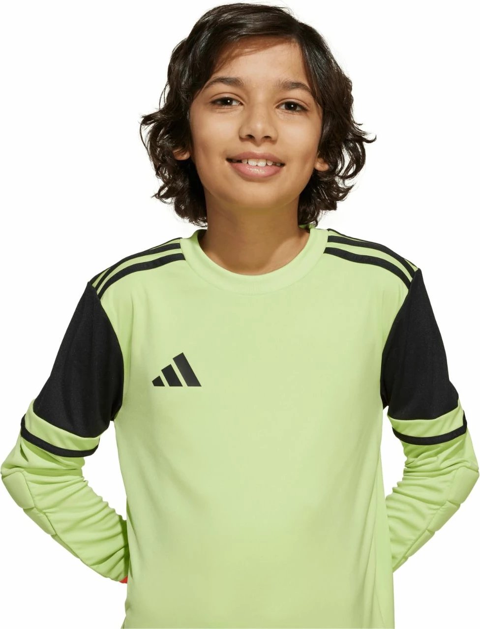 Fanellë portieri për fëmijë adidas, e gjelbër