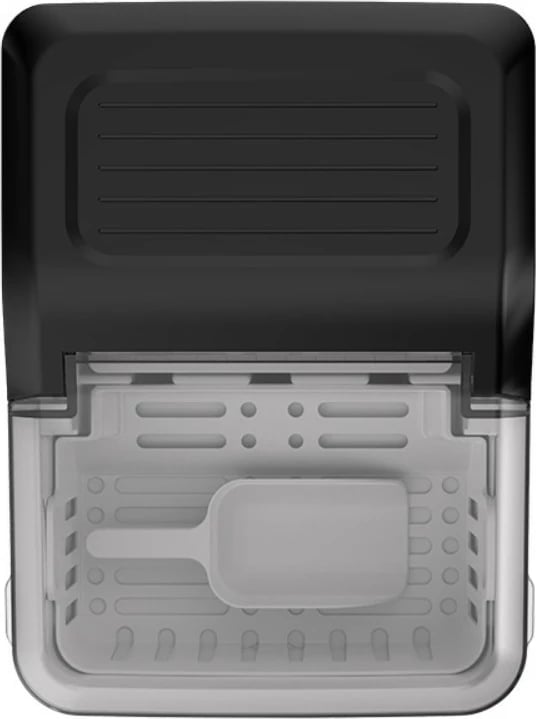 Aparat akulli, Lafe, IceTwist PRO LAFLOD47684, 12 kg/ditë, rezervuar ujit 1.5 L, vetëpastrim, rregullim madhësie kubave, zi