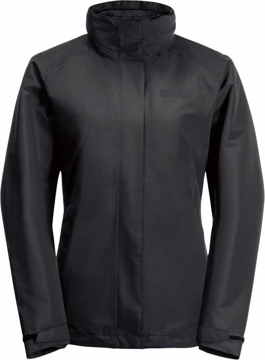 Jakne Jack Wolfskin për femra, të zeza