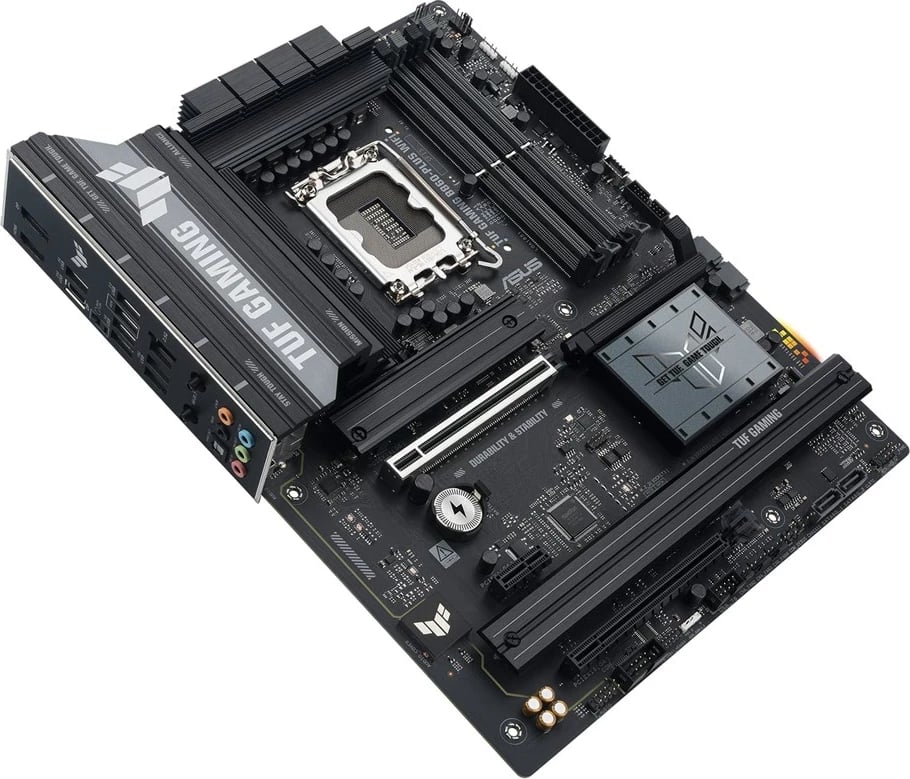 Pllakë amë ASUS TUF GAMING B860-PLUS WIFI, ATX, 256 GB, 7.1 kanale audio