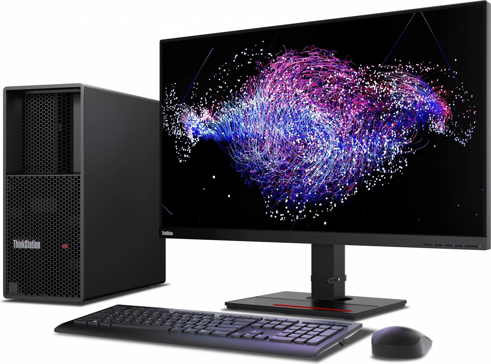 Kompjuter Lenovo ThinkStation P3 TW Ultra7 265K, 32GB RAM, 1TB, Windows 11 Pro, zi