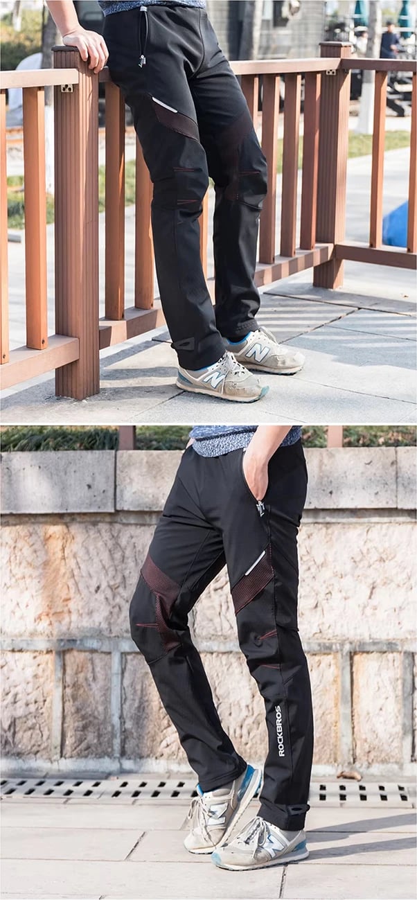 Pantallona sportive Rockbros Patrol, për çiklizëm dhe aktivitete të jashtme, XL, të zeza