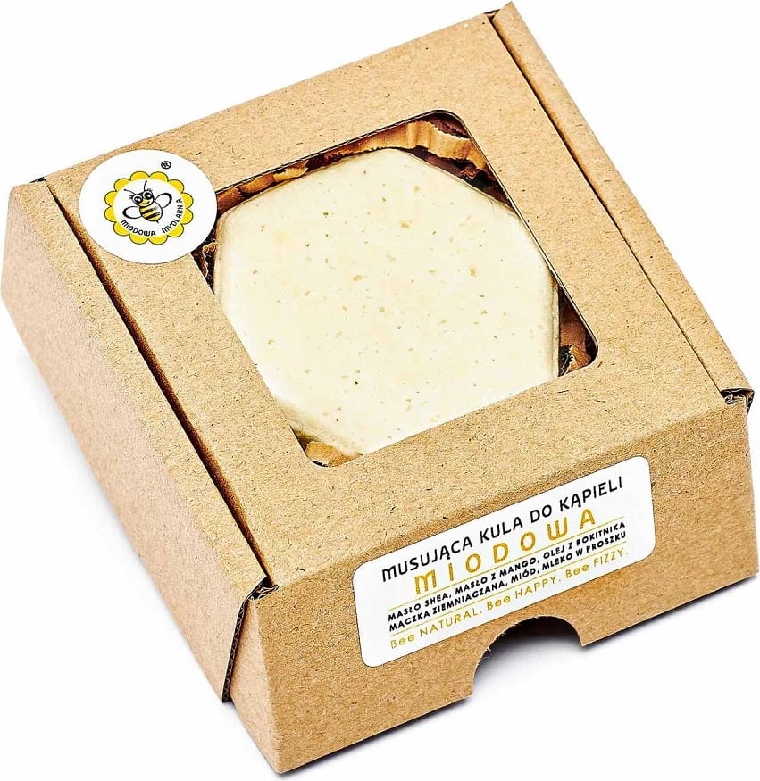 Bombol për banjë për femra Miodowa Mydlarnia Honey, 80g