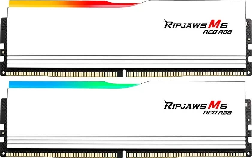 RAM Memorje G.Skill Ripjaws M5 Neo RGB 32GB (2x16GB) DDR5 6000MT/s bardhë