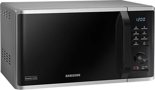 Mikrovalë Samsung MS23B3515AS, Solo, 23 L, 1150 W, LED, E zezë/Gri Mikrovalë Samsung MS23B3515AS, Solo, 23 L, 1150 W, LED, E zezë/Gri