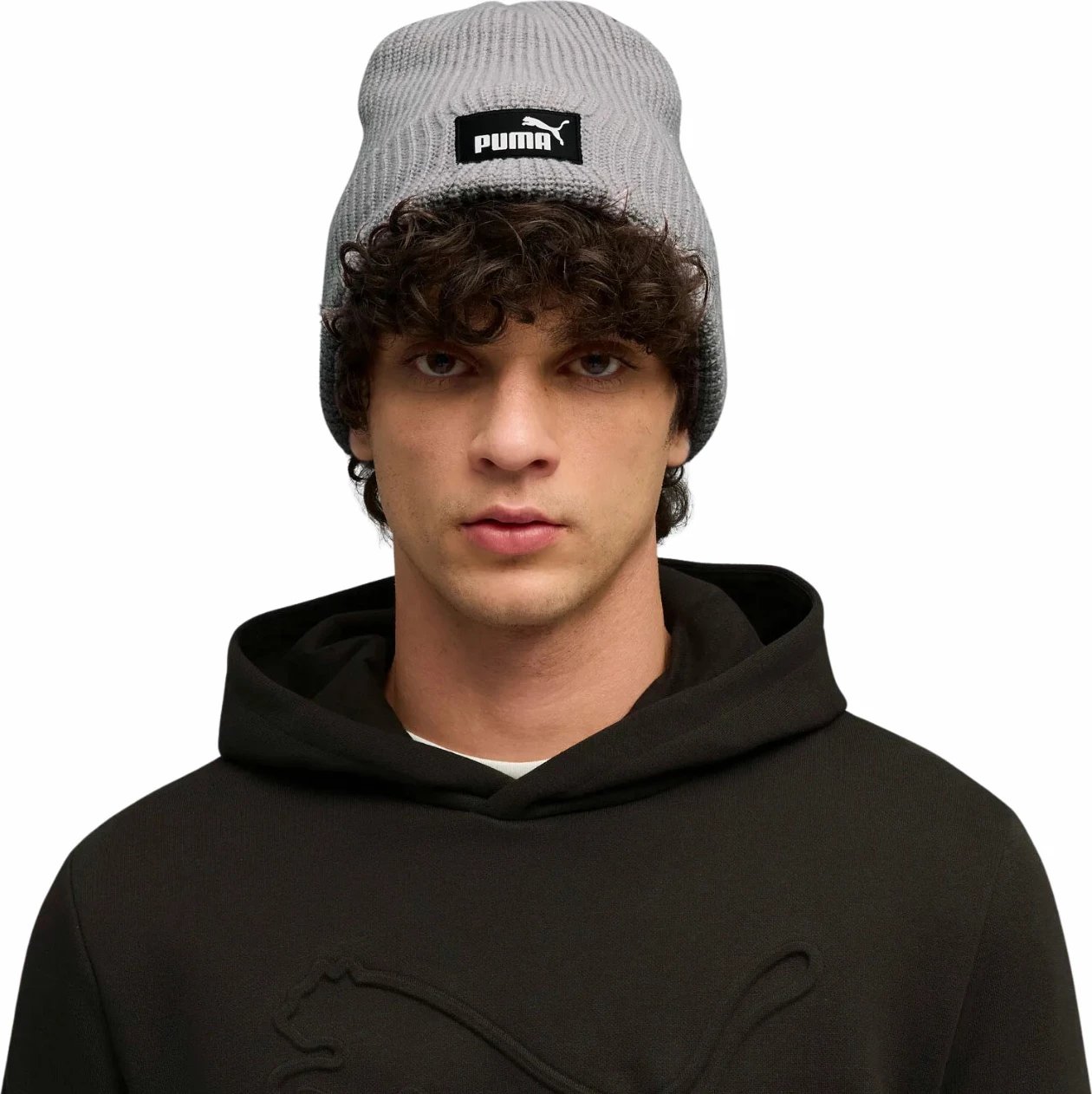 Kapelë dimri Puma unisex, gri