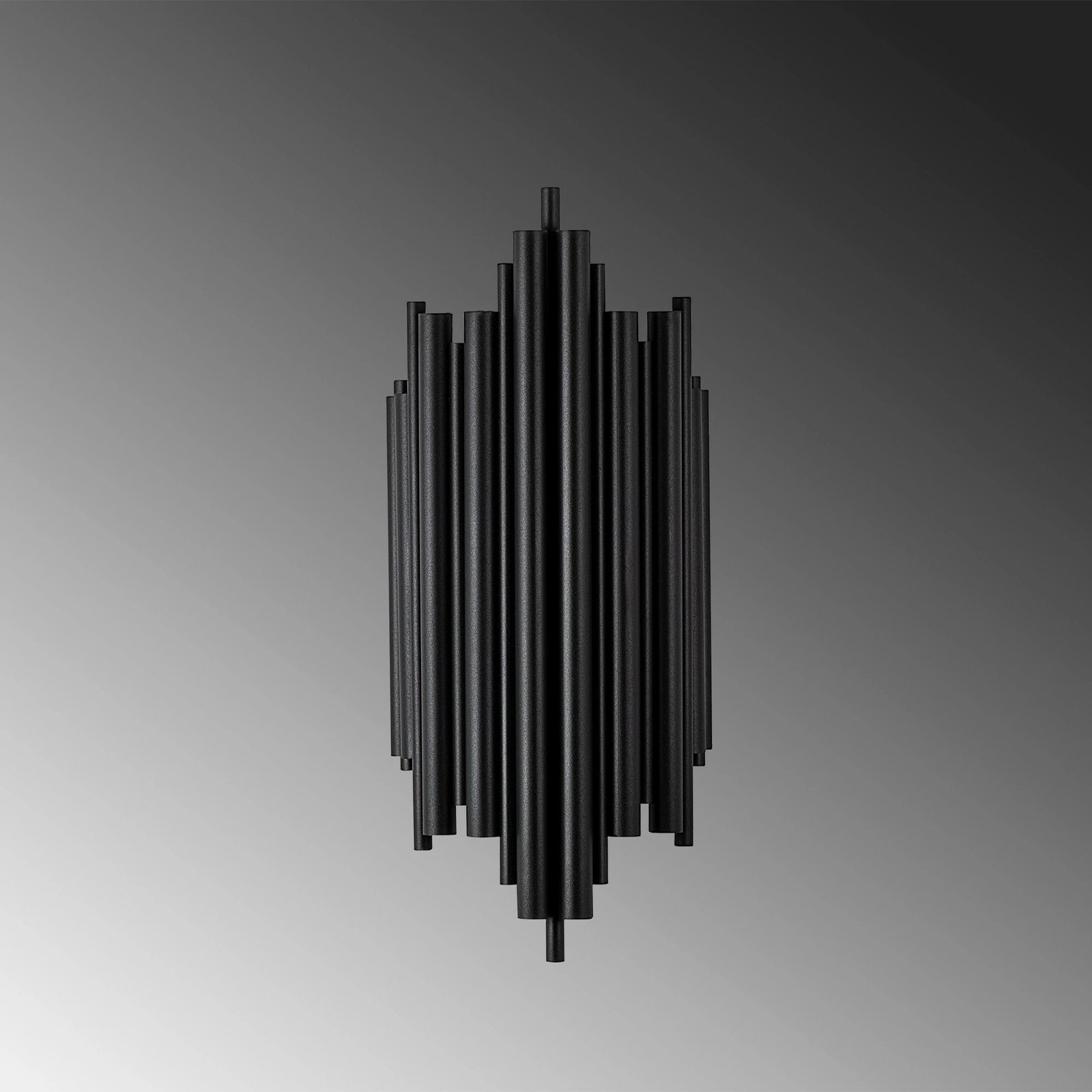 Llambë muri Opviq, Reis - 13340, trup metalik, ngjyrë e zezë