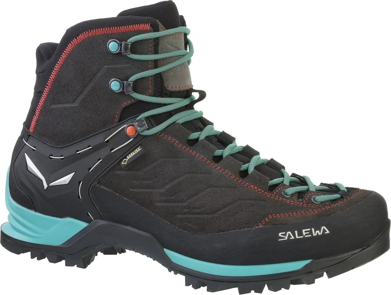 Këpucë hiking Salewa MTN Trainer Mid GTX për femra, Blu