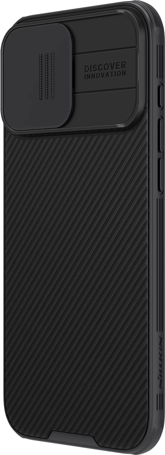 Mbështjellës Nillkin CamShield Pro Magnetic për iPhone 16 Pro, i zi Mbështjellës Nillkin CamShield Pro Magnetic për iPhone 16 Pro, i zi