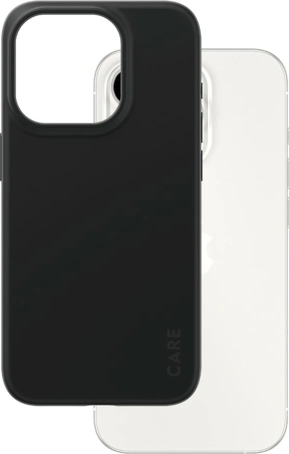 Mbështjellës PanzerGlass CARE Case Fashion iPhone 15 Pro, e zezë