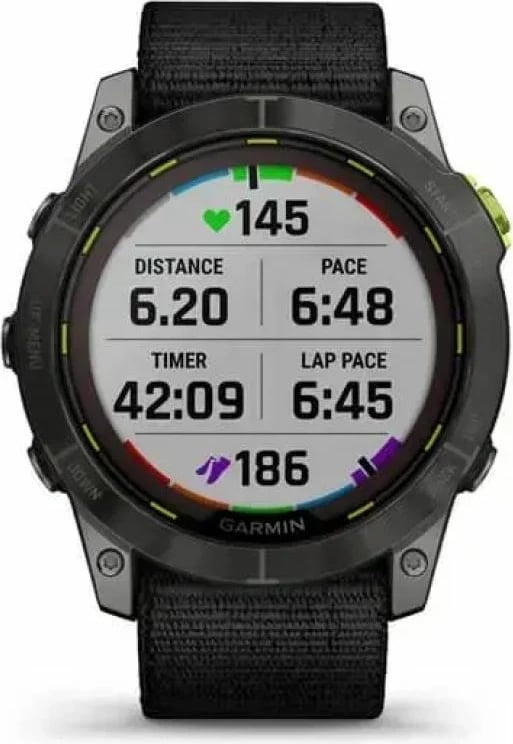 Orë sportive Garmin unisex, e zezë