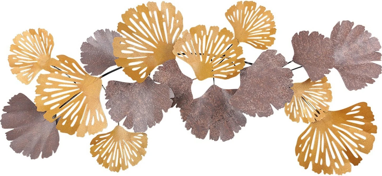 Aksesor dekorativ metalik për mur Wallity, Gergo, shumëngjyrësh, 130x6x60cm