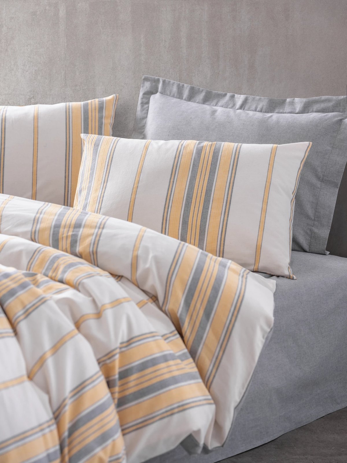 Set mbulesë jorgani për një person, Tribus, ngjyrë e verdhë