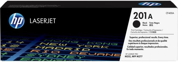 Toner HP 201A (CF400A) rendiment 1.5k faqe, i zi