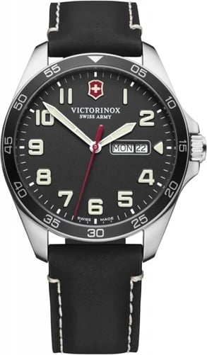 Orë dore VICTORINOX V241846 për meshkuj, e zezë