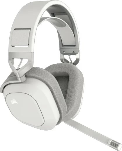 Kufje gaming Corsair HS80 MAX Wireless, Dolby Atmos, 24h, e bardhë