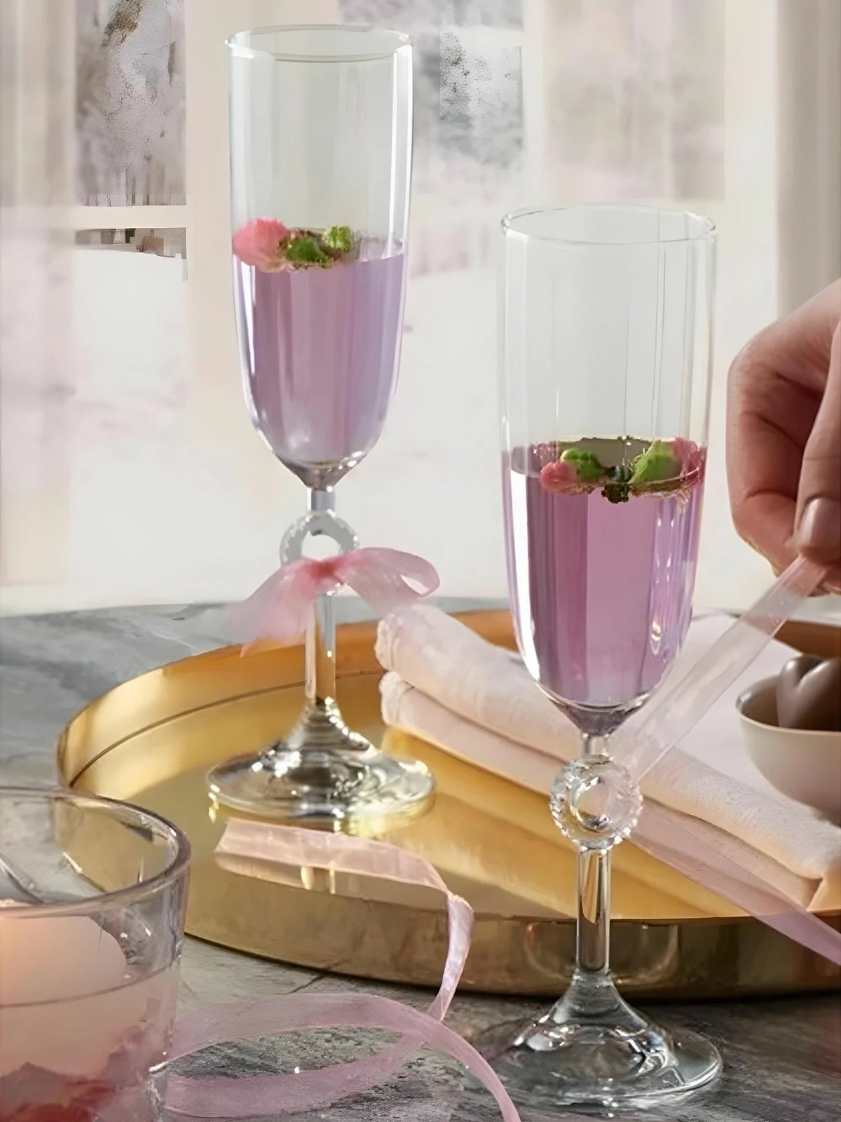 Set gotash prej qelqi (6 copë), Hermia Concept, Amore-SB - 150 Set gotash prej qelqi (6 copë), Hermia Concept, Amore-SB - 150