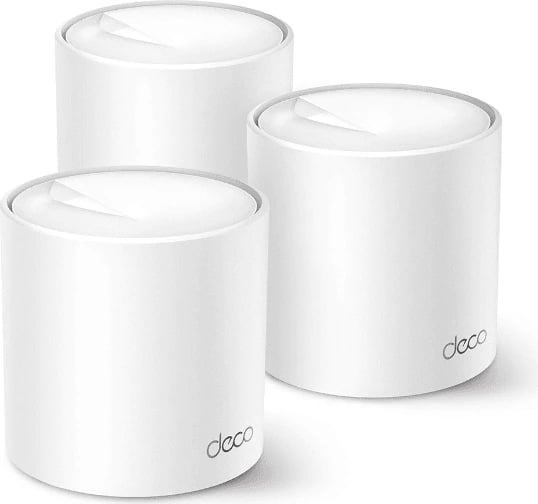 Sistem Wi‑Fi mesh, TP-Link, Deco X50, bardhë, 3-pack