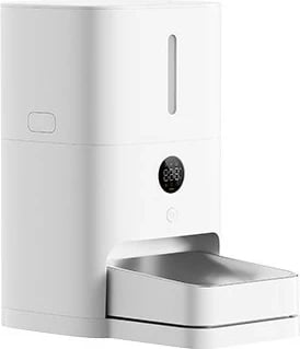 Ushqyes automatik për mace Xiaomi Smart Pet Food Feeder 2, Plastikë, Çelik inox, Bardhë
