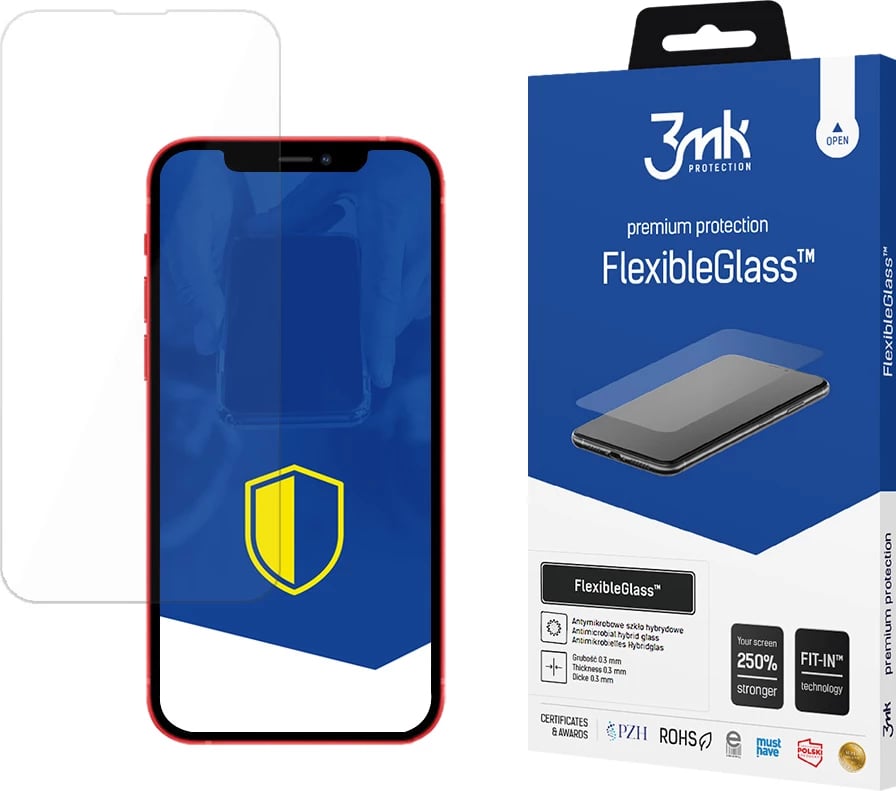 Mbrojtës ekrani 3mk FlexibleGlass për iPhone 13 Pro, Transparent