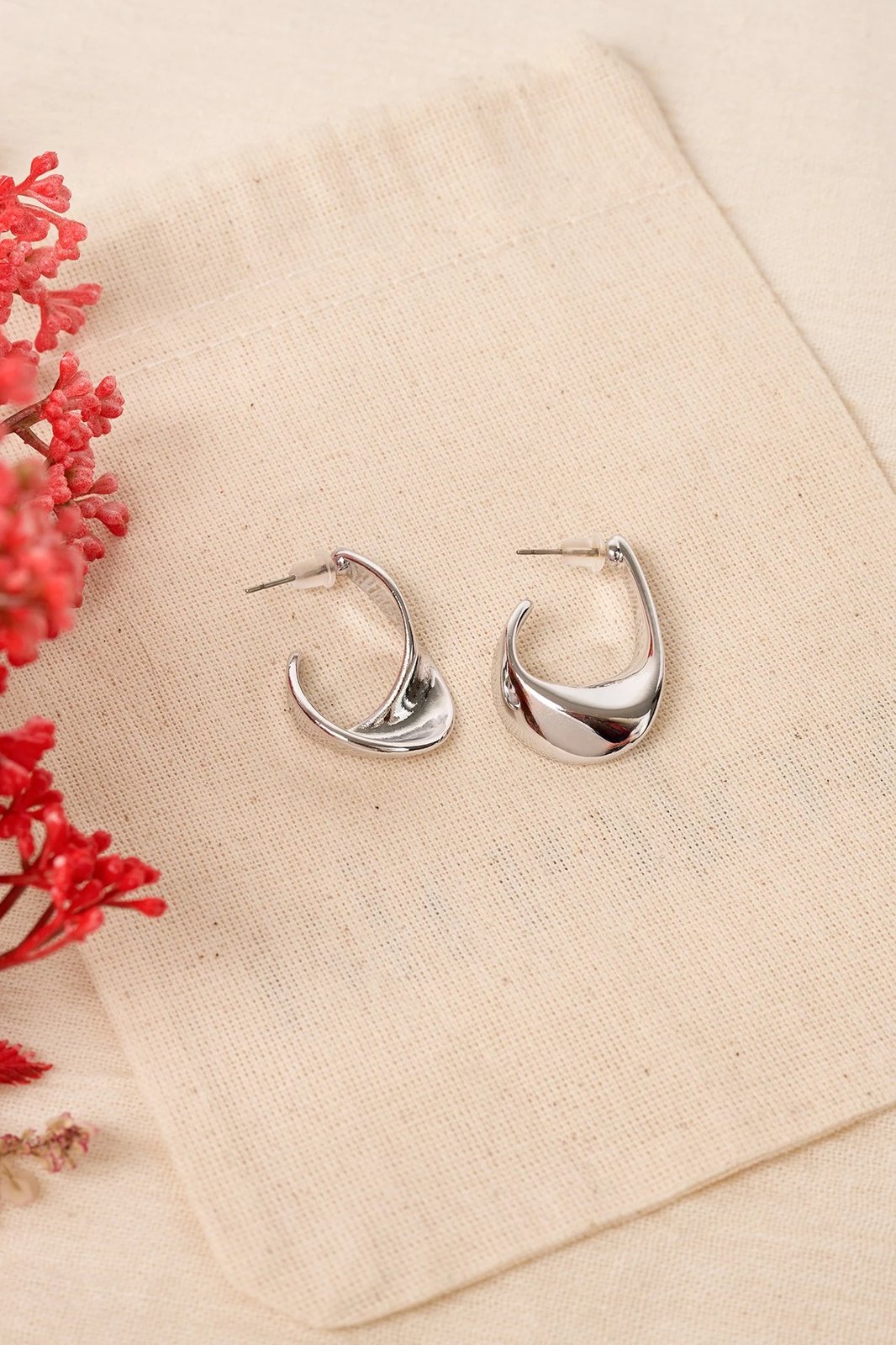 Vathë metalik ngjyrë argjendi, Elika, ELKGC68331