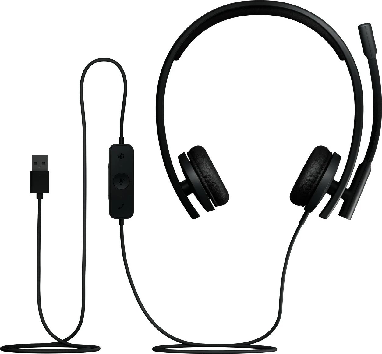 Kufje Logitech H570e, me kabllo, binaurale, USB, e zezë