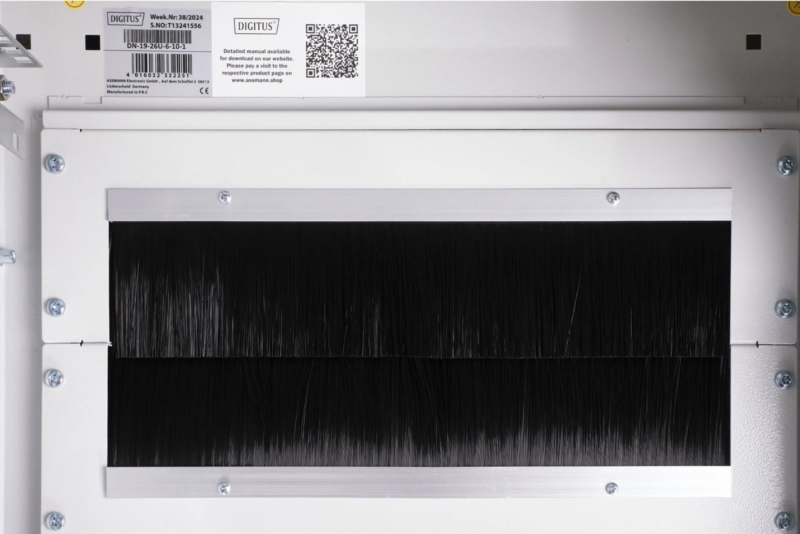 Kasë rrjeti Digitus Unique 26HE 1342x600x1000mm gri