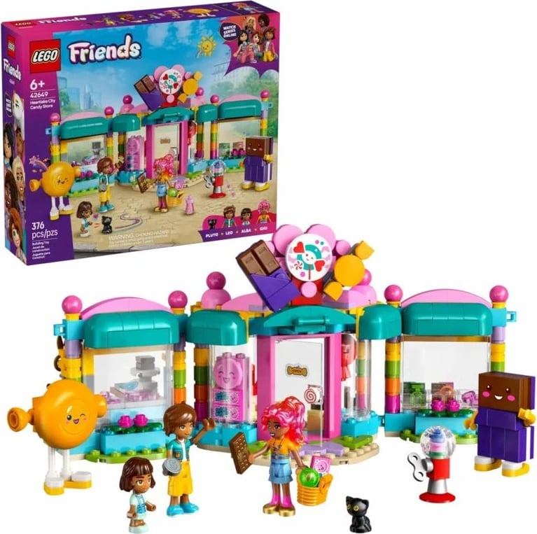 Set lodrash Lego për fëmijë Friends Heartlake Candy Shop