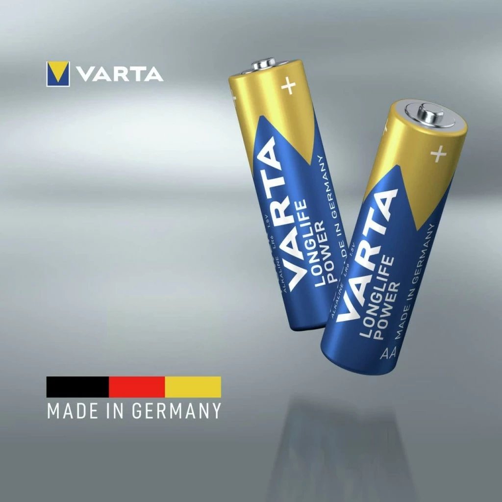 Bateri AA Varta Longlife Power, 24 copë, Alkaline, Premium Box