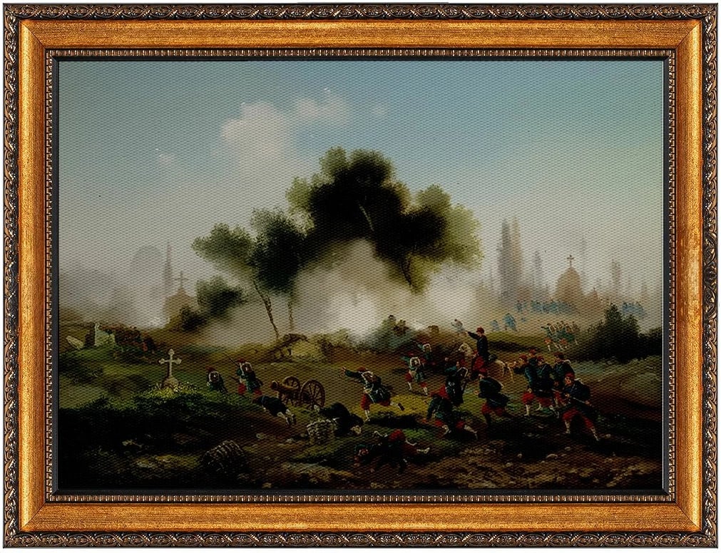 Pikturë dekorative në kanavacë me kornizë, shumëngjyrëshe, Wallity, ATCRCVCNVSMDL47, 40x60cm